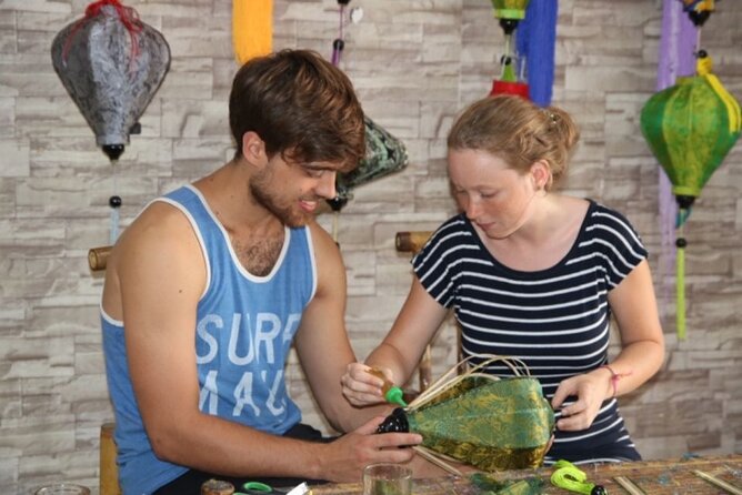 Lantern Making Class With Lynn in Old Town Hoi An - Picking colors and patterns without second-guessing