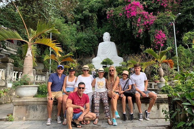 LOVELY PILGRIMS to MARBLE MOUNTAIN & DRAGON BRIDGE & LADY BUDDHA - Cham’s role: how the guide helps you get more from each stop