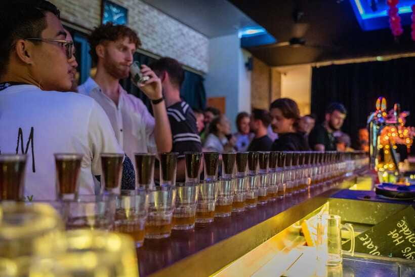 Mad Monkey Hoi An Pub Craw - What you get beyond the bars: a social group with a guide