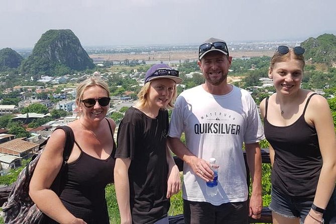 MARBLE MOUNTAIN-AM PHU Cave & HOI AN -Colourful Lantern Boat Ride - Marble Mountains and Hoi An, stitched into one practical route