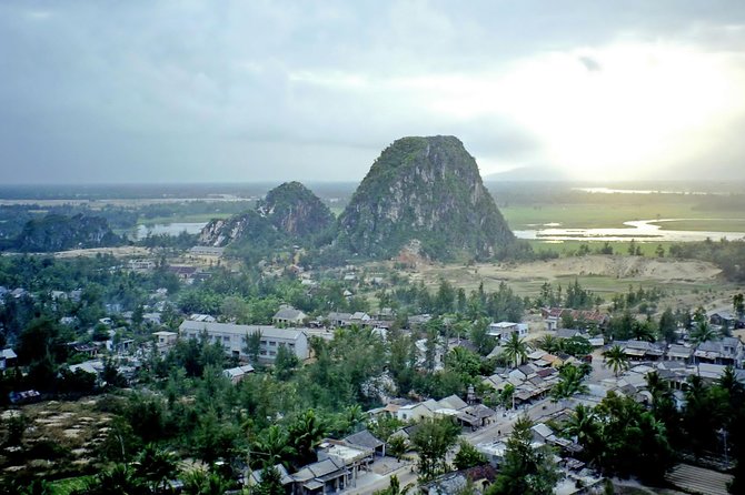 Marble Mountain and Linh Ung Pagoda Half Day from Hoi An/ Da Nang - Linh Ung Pagoda on Son Tra Peninsula, calm time with a viewpoint