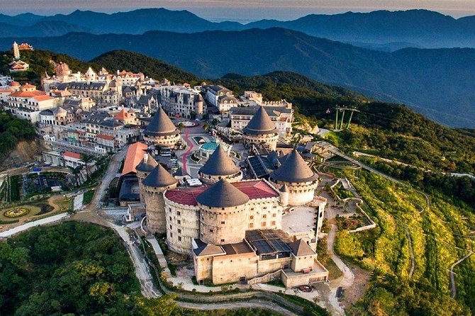 Marble Mountain - Golden Bridge - Ba Na Hills Full Day Private Tour - Ba Na Hills SunWorld and the Golden Bridge Moment