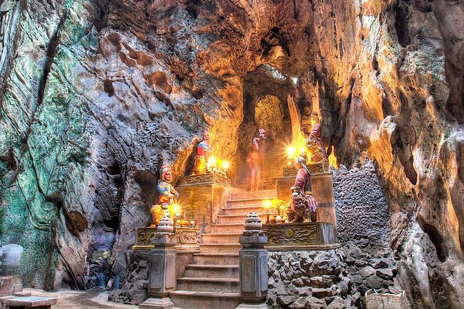 Marble Mountain - Hoi An Ancient Town Sunset Private Tour - Dinner and night market time: where the tour turns into your time