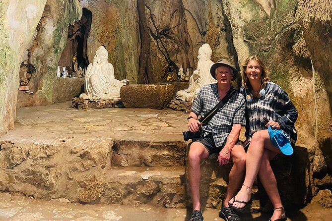 Marble Mountain-Monkey Mountain( Lady Buddha)- Private Tour - Marble Mountain Caves: Tang Chon, Huyen Khong, Van Thong