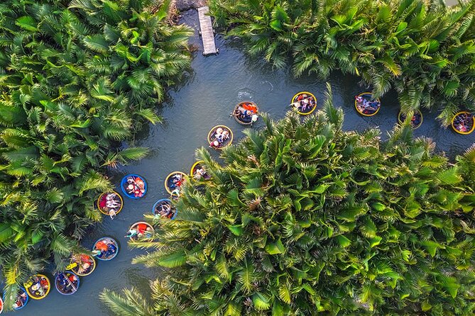 Marble Mountains, Coconut Forest & Hoi An Ancient Town Tour - Marble Mountains caves and pagodas, plus Non Nuoc stone craft