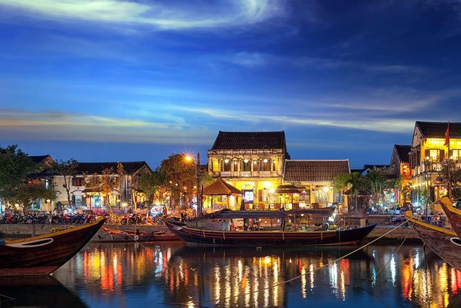 Marble Mountains - Hoi An Ancient Town Sunset Daily Ingroup Tour - Strolling the lantern streets: Hoi An Ancient Town after dark