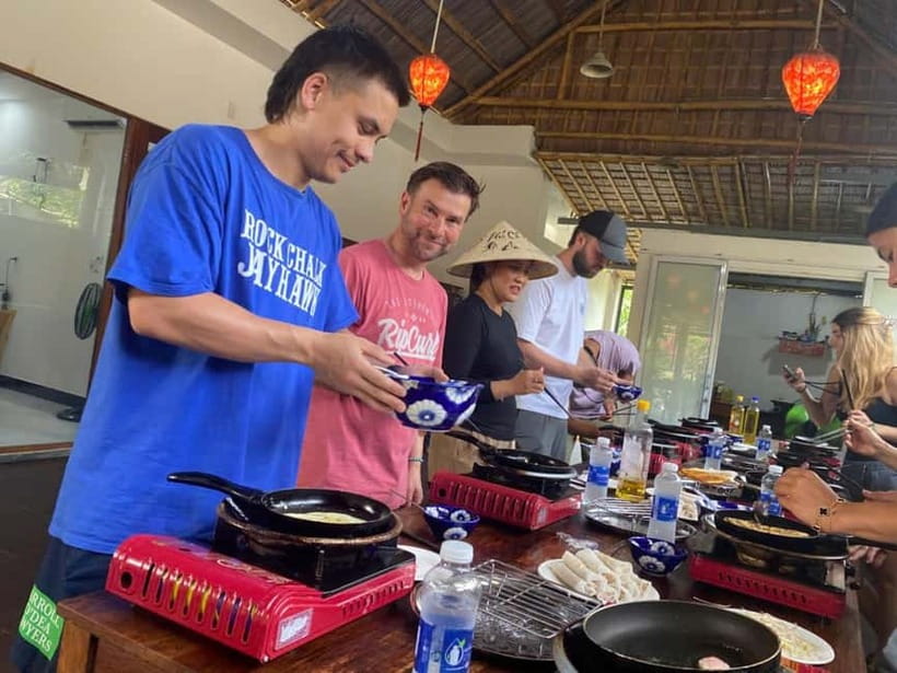 Market Tour, Basket Boat Ride & Cooking Class by Hangcoconut - Hoi An in 3 hours: market, Hang Coconut cooking, and Bay Mau basket boats