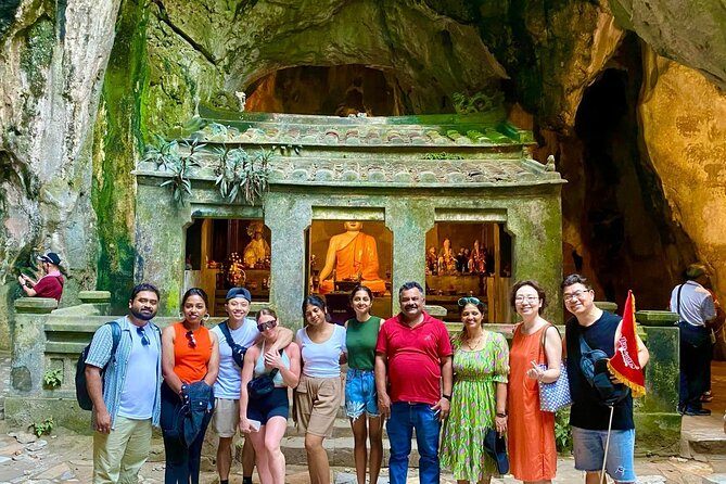 Monkey mountain-Huge Lady Buddha-Marble mountains & Am Phu caves - Lunch in Da Nang: Quang Noodles or Bánh Xèo, With a Real Local Focus