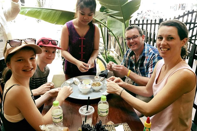 Morning food tour: 11 dishes, white rose making and foot massage - The food lineup: 11 dishes, plus a dumpling lesson that sticks
