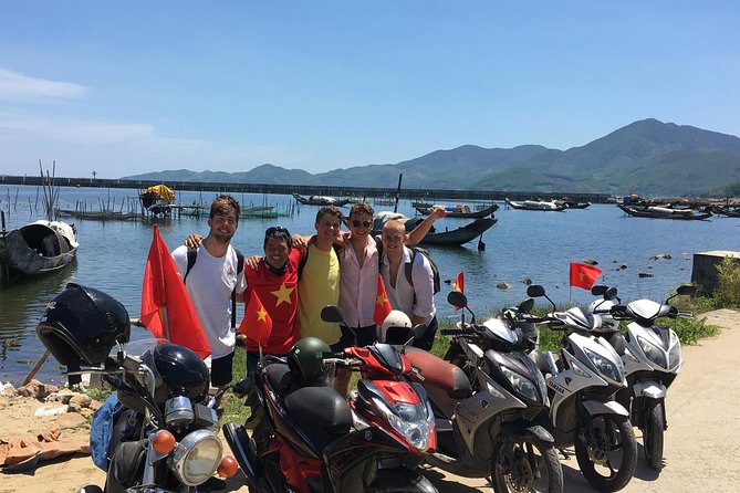 Motorbike Experience Hue to Hoi An Over Via Hai Van pass with Amazing Easy Rider - Tam Giang Lagoon stop, where you can actually slow down