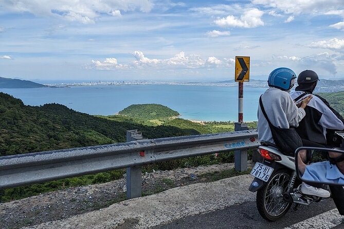 Motorcycle Private Tour with Driver Hue-Da Nang-Hoi An or V.V. - Lang Co Beach and Bay: the calm before Hai Van Pass