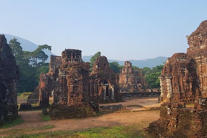 My Son Holyland , Hoi An Ancient City Tour With Night Market , Sampan Boat Ride - English-speaking guides and the real value of $145