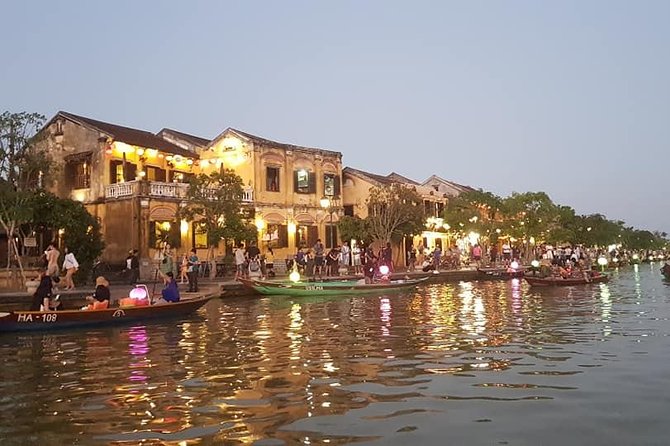 My Son Holyland , Marble Moutain,Hoi An Walking Tour with Night Market,Boat Ride - The lantern area and night market finish in Hoi An