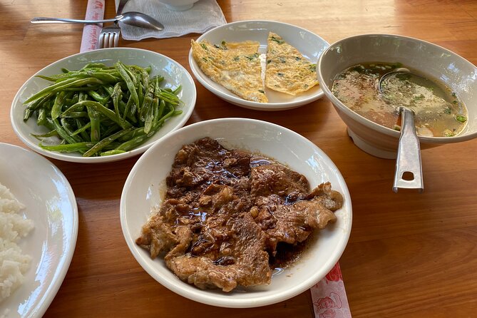 My Son Sanctuary and cruise trip from Hoi An/ Da Nang - Included lunch or Vietnamese bread: practical food, not a food festival