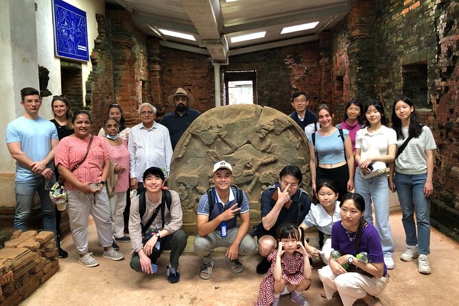 My Son Sanctuary Early Morning Tour 6 am w Banh my and Coffee - Photo Opportunities and Morning Reality: Heat, Sun Hats, and Rain