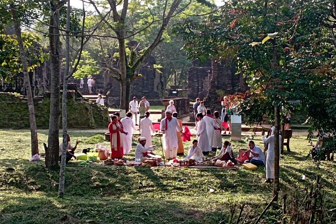 My Son Sanctuary Guided Tour with Rice Paper Making from Da Nang - Rice Paper Workshop Plus Local House Lunch in Quang Nam