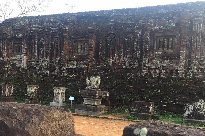 My Son Sanctuary - small group tour and Thu Bon river cruising - Thu Bon River cruise, fishing scenes and a breather from the heat