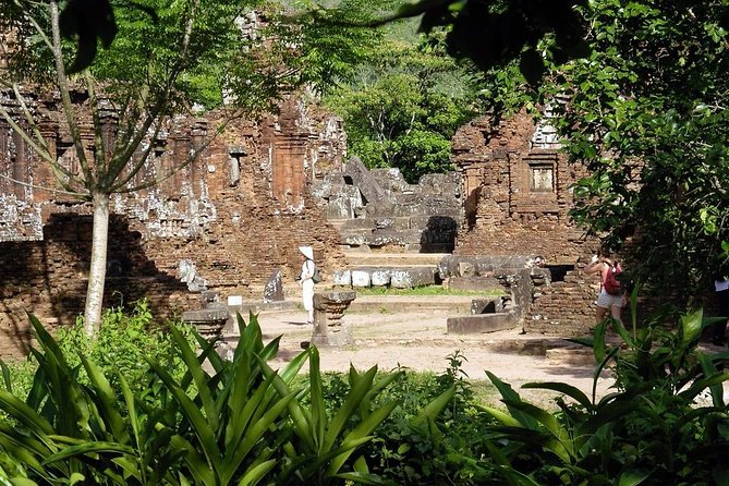 My Son Sanctuary Sunset - small group tour - The Viet and Cham art show: a smart wrap-up after the temples