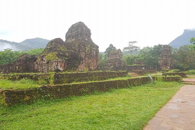 My Son Sanctuary Tour- Marble Mountain - Am Phu Cave- Hoi An City - Marble Mountains: elevator access, pagodas, and cave stops