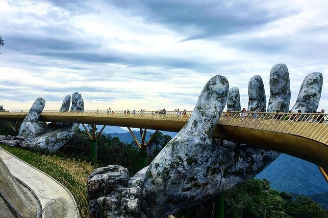 PREMIER TOUR - Discover Golden Bridge and Ba Na hill - Small group by Mini Van - L’Jardin French architecture, gardens, and the calmer sightseeing stops