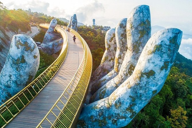 Private Bana Hills - Golden Hands Bridge Guided Tour with Lunch and Transfer - Key highlights at a glance