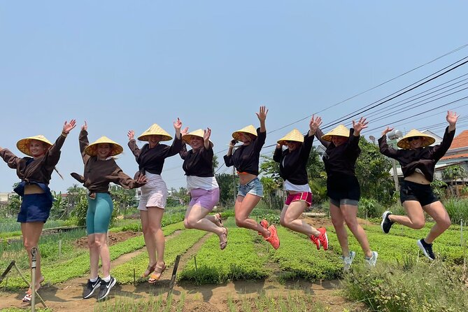 Private Biking, Farming, & Cooking Class in Hoi An - Stop 1: Bay Mau Coconut Forest and the basket boat ride