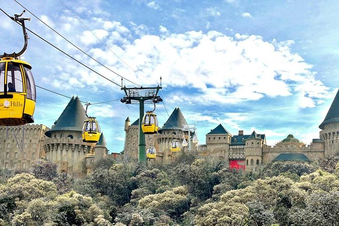 Private Danang City & Bana Hills & Hoi An Ancient Town from any Cruise Port - Entering Bana Hills and Golden Bridge by Cable Car