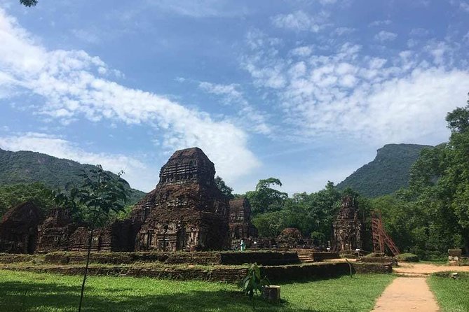 PRIVATE Guided TOUR to My Son Holyland & Marble Mountains - My Son Sanctuary: UNESCO Cham temples, bas-relief towers, and building without mortar