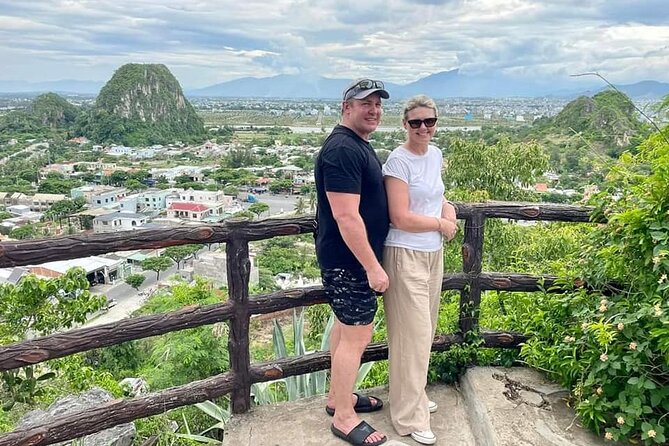 PRIVATE GuidedTOUR to Marble Mountain-Am Phu Cave-Monkey Mountain - Marble Mountains: pagodas, elevator access, and cave history