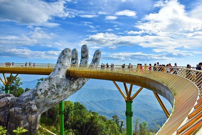 PRIVATE Half day to Golden Bridge Bana hill from Danang City - From Da Nang pickup to Sun World Ba Na Hills: the calm start
