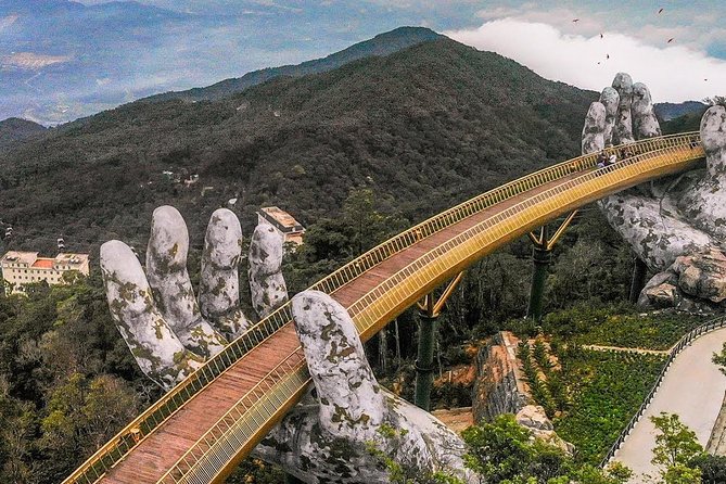PRIVATE Half day to Golden Bridge Bana hill from Danang City - Fantasy Park time: where the day turns from sightseeing to play