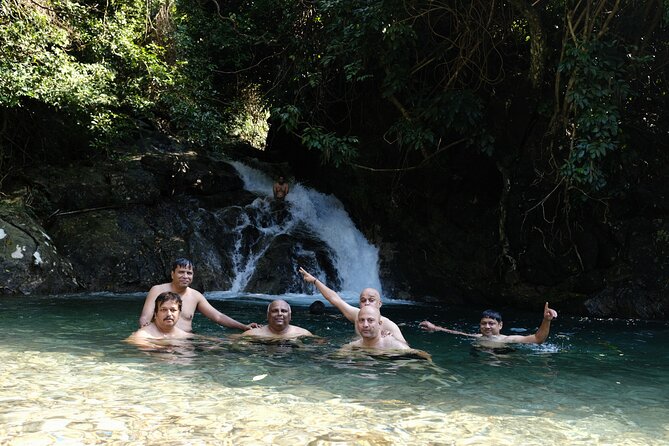 Private Hoi An or Da Nang to Hue By Motorbike via Hai Van Pass - Suoi Mo (Dream Waterfall): cooling off near Bach Ma