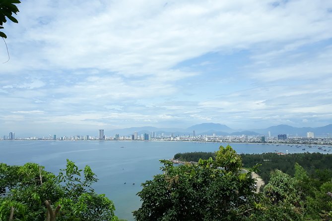 Private Jeep tour Monkey Mountains -Son Tra and Marble by SUV car - The Da Nang Beach Glimpse: Fishing Boats and Local Pace