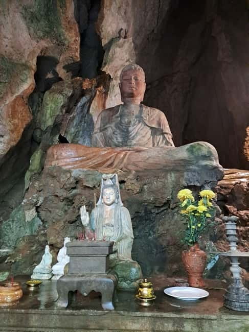 Private Jeep Tour to Marble - Monkey Mountains -Son Tra peak - Marble Mountains: caves, temples, and the kind of guide help you notice