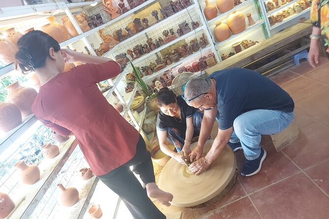 Private Motorbike tour and Discover local villages around Hoi An - Stop 1: Thanh Hà Pottery Village, where you start with clay