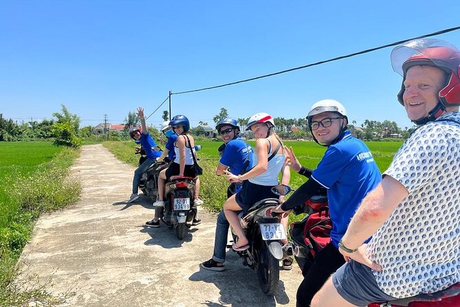 PRIVATE My Son Holy Land Tour: Adventure on Vespa or Motorbike - Le Duc Ha Terracotta Workshop by the Thu Bon River: the brick story before the temples