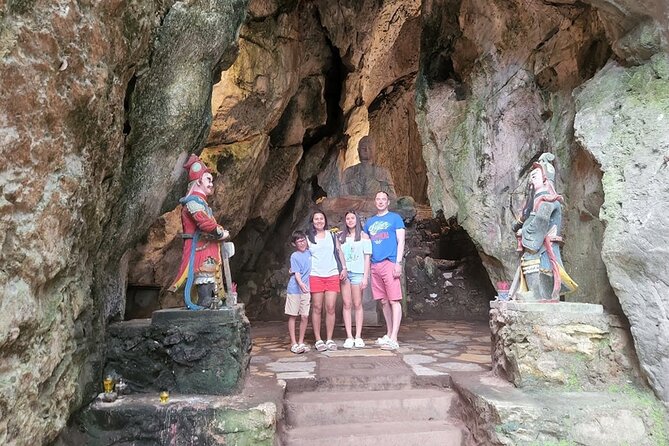 PRIVATE TOUR at Marble Mountains - Am Phu Cave & Monkey Mountain - Marble Mountains: pagodas, caves, and the elevator ticket that saves time