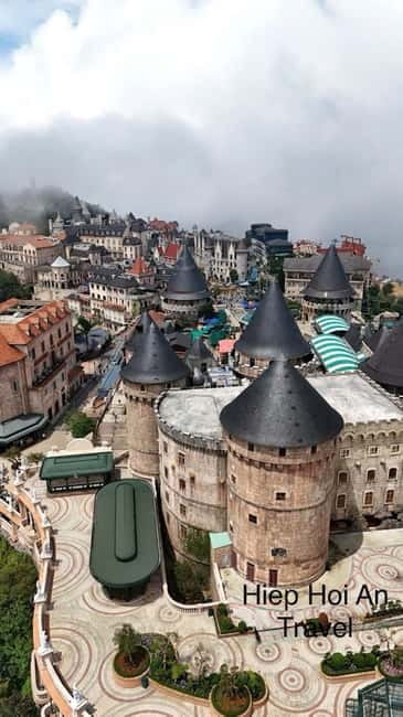 Private Tour Marble Mountain & Golden Bridge - BaNa Hills - Golden Bridge: check-in moments, Le Jardin d’Amourn, and Linh ung pagoda