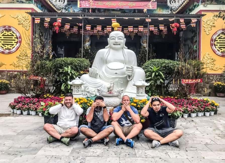 Private Tour Marble Mountain & Golden Bridge - BaNa Hills - Marble Mountains climb: caves, pagodas, and the “five fingers” viewpoint