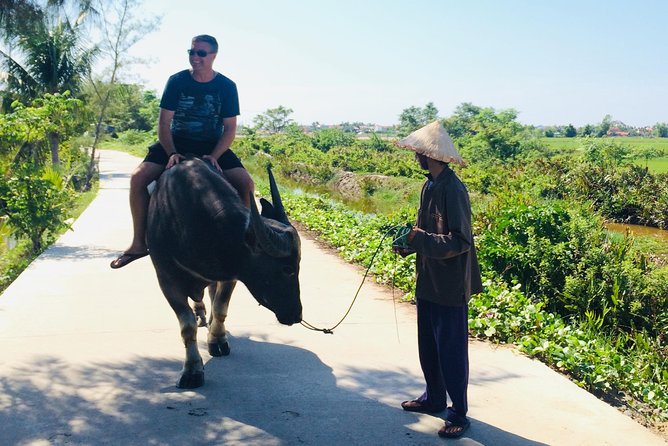 Riding Water Buffalo and Basket Boat Hoi An Private Bike Tour - Bike time, comfort, and what to wear