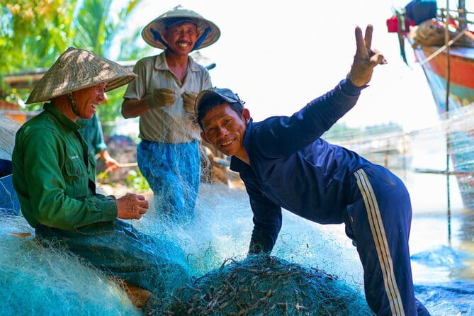 Small Group Bicycle Tour with Farming and Fishing Experience - A fisherman’s home stop: coconut jam, tea, and meeting the family