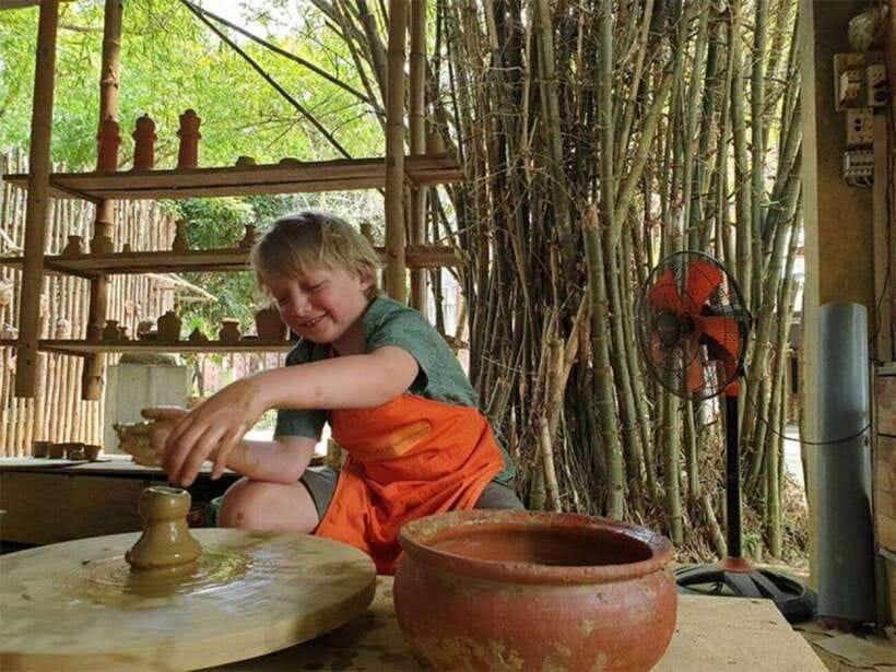 Thanh Ha Village: Pottery Workshop with Locals - The hands-on pottery phase: what you do in about 20 minutes