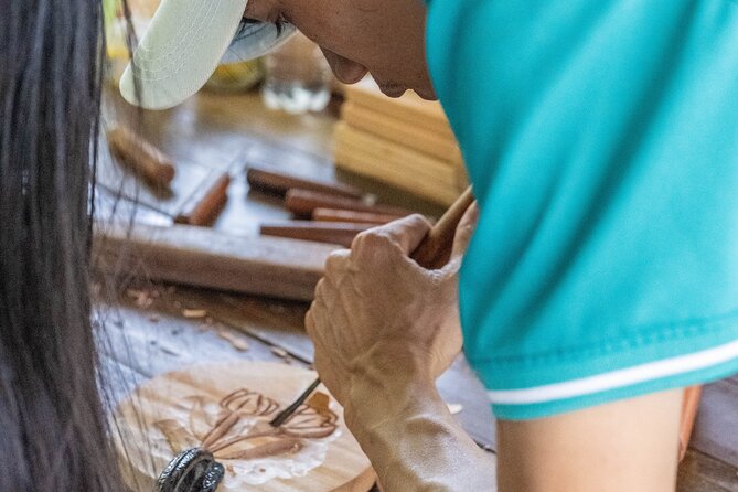 Traditional Wood Carving Workshop - Kim Bong woodworking stories, Quang Nam meaning, and why you hear it before carving
