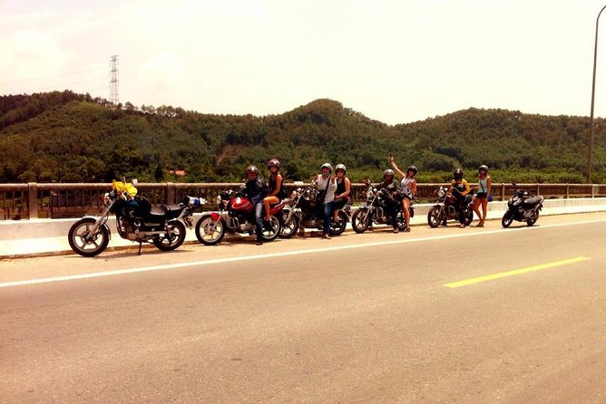 Transfer from Hue to Hoi An by Motorbike - Elephant Springs Hotel: the swimming break that makes the day work