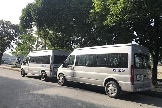 Transfer Hoi An to Da Nang airport - Vehicle options and luggage space, sedan to van for up to 12