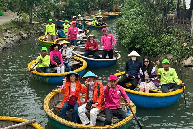 Vegetarian Cooking Class and Basket Boat Activity - Getting From Hoi An Center to the Countryside in 5 Hours