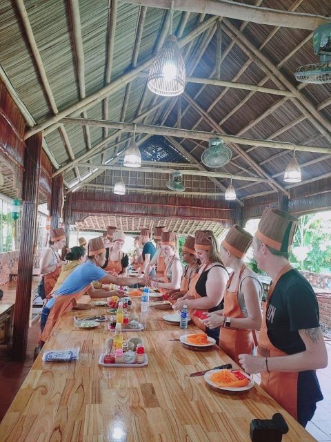 Vietnamese Cooking Class with Local Family in Hoi An - Cam Thanh Coconut Village pickup to the cooking kitchen