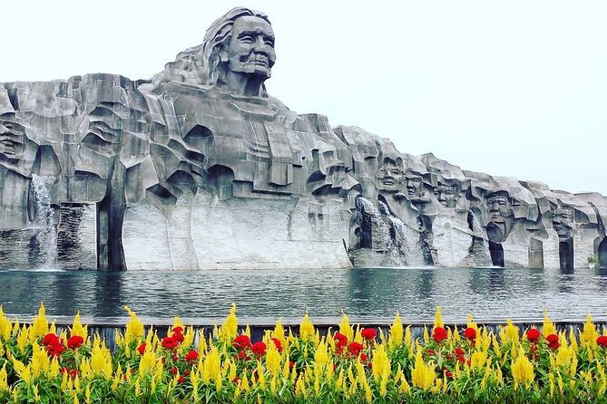 Visiting Tam Thanh mural village - Mother Thu monument - Truong Giang River basket boating, plus optional net pulling